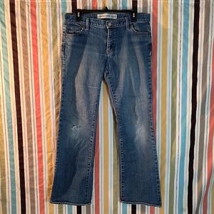 Gap low rise bootcut stretch denim jeans